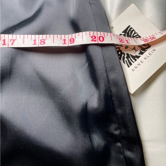 Anne Klein black high rise wide leg pants sz 14 - Picture 9 of 11